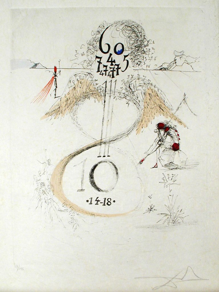 A painting of an instrument with the number 1 8 written in chinese.