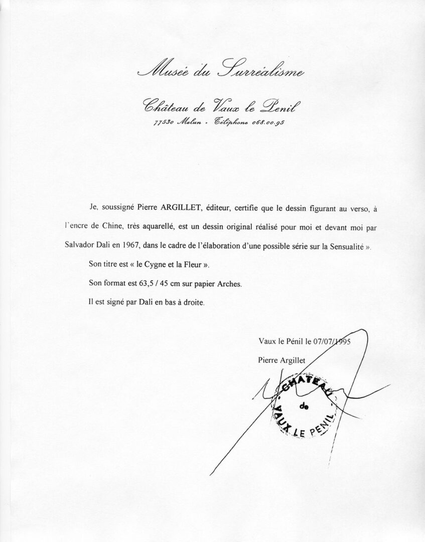 A letter from the president of france to his wife