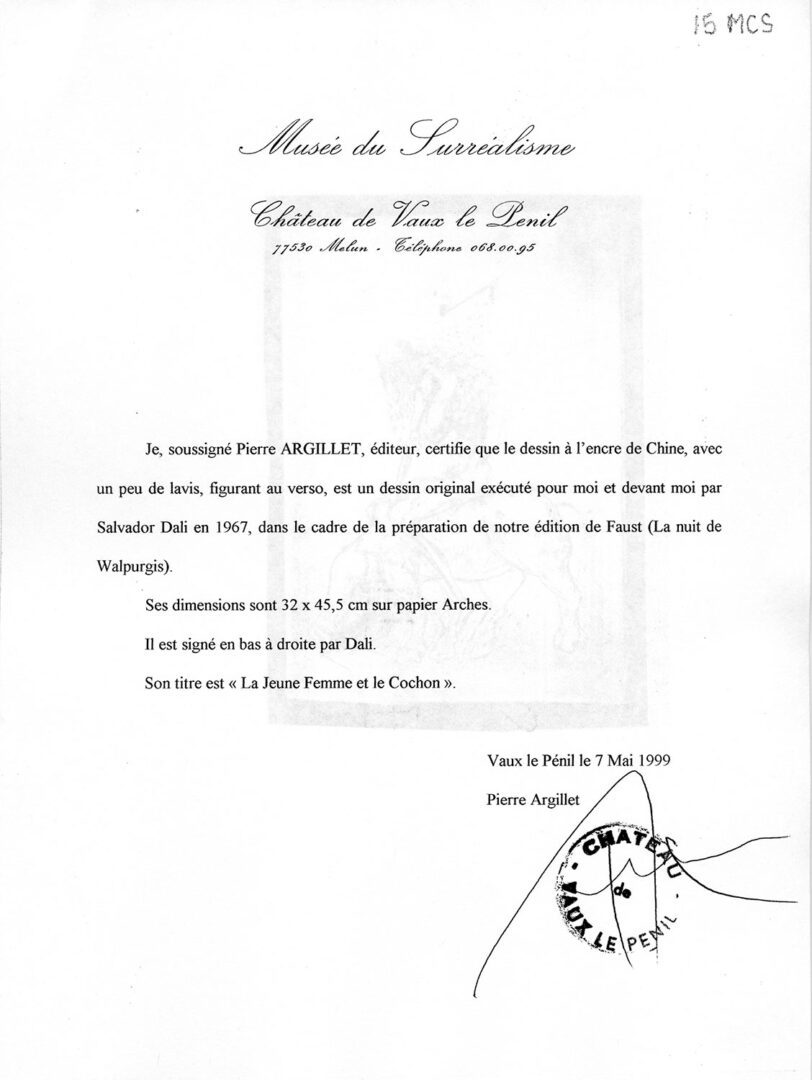 A letter from the president of france to his wife