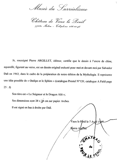 A letter from the president of france to his highness, king mohammed vi.